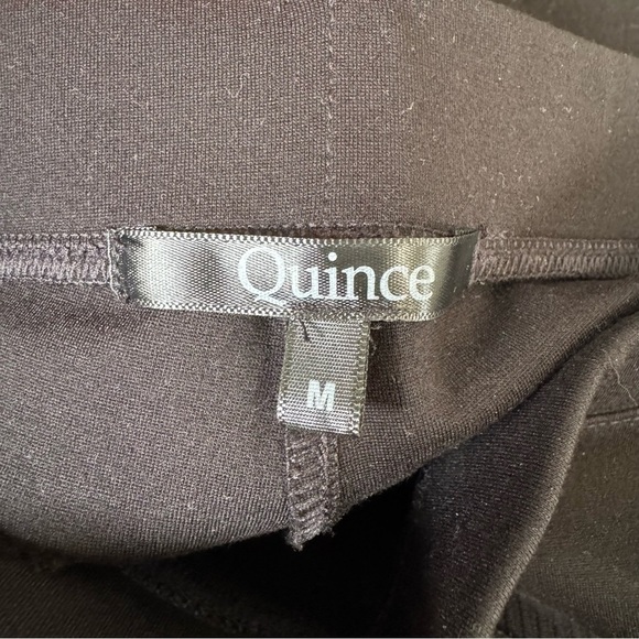 Quince Ultra Stretch Ponte Straight Leg Pants - Picture 4 of 7